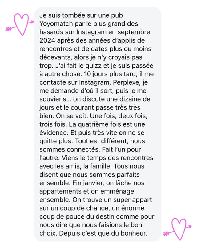 Témoignage écrit