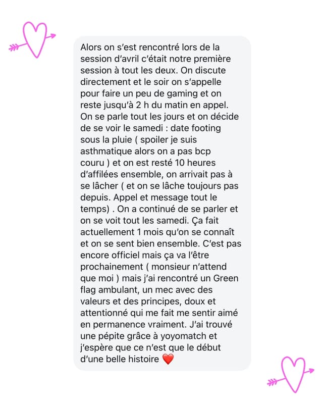 Témoignage écrit